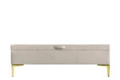 New Instilo Łóżko kremowe DONNA LUX 120 cm