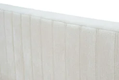 Werdomo Łóżka Tapicerowane|Łóżka^Łóżko kremowe ze stelażem MAGGIE FULL 160x200 cm