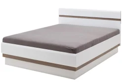 Discount Furni Home Łóżko LIONEL LI12 160x200 z pojemnikiem i stelażem