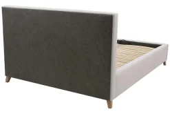 Łóżka Tapicerowane|Łóżka^Łóżko pikowane beżowe VELVA FULL 160x220 cm
