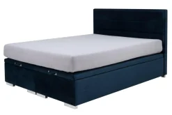 Sale Łóżko tapicerowane FABRIZZIO FULL KP30 160, granatowe