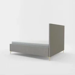 Sale Łóżko welurowe z pojemnikiem PINO 120x200 cm