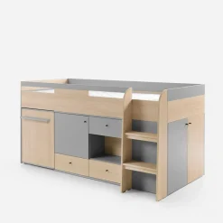 Clearance inny Łóżko z biurkiem i komodą ORO 90x200