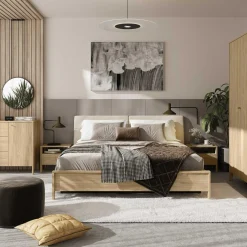 Discount LENART Łóżko z pojemnikiem i stelażem SNUGLY