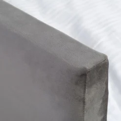 Dzieci inny Łóżka|Łóżka Dziecięce^Łóżko z szufladą do spania ciemnoszare FORTINE 90x200