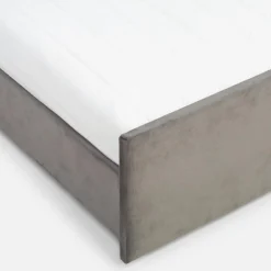 Dzieci inny Łóżka|Łóżka Dziecięce^Łóżko z szufladą do spania ciemnoszare FORTINE 90x200
