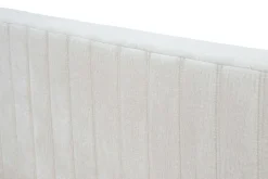 Łóżka^Łóżko ze stelażem krem MAGGIE FULL 140x200 cm