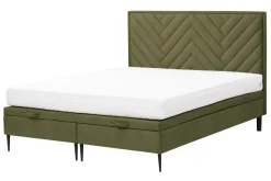 Instilo Łóżko zielone DONNA FIR 140 cm