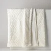 Hot inny Koc biały JASMINE 130x160 cm