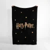 inny Koce I Narzuty^Koc czarny HARRY POTTER 130x170 cm