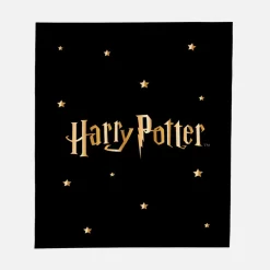 inny Koce I Narzuty^Koc czarny HARRY POTTER 130x170 cm