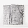 Outlet inny Koc jasnoszary CORDOVA 180x200 cm