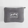 inny Tekstylia Zewnętrzne|Grill I Piknik^Koc podróżny 2w1, szary TRAVEL BLANKET 130x160 cm