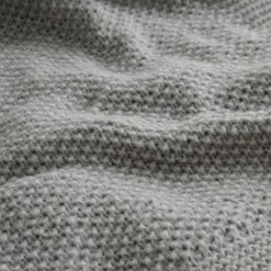 inny Koce I Narzuty^Koc szary FANCY 130x170 cm