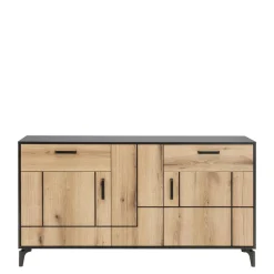 Outlet Furni Home Komoda 2 szuflady 153 cm S-LINE