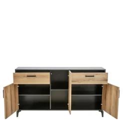 Outlet Furni Home Komoda 2 szuflady 153 cm S-LINE