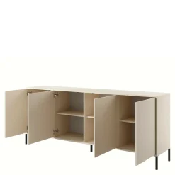 INFINI Komody^Komoda beżowa DAST 202,9 cm