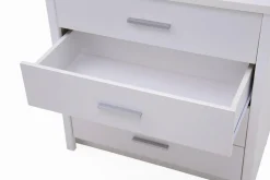 Discount Exline Komoda biała GRAZ 4S