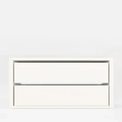 Sale ADBOX Komoda do szafy INNER II z 2 szufladami BASIC 100 biała