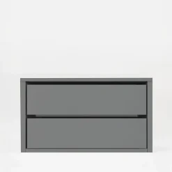ADBOX Akcesoria Do Szaf^Komoda do szafy z 2 szufladami BASIC 50 szara INNER II