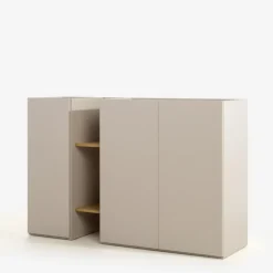 Dzieci LENART Komody Dla Dzieci|Komody^Komoda 3-drzwiowa SIGMA 136 cm