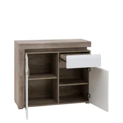 Clearance Furni Home Komoda IRMA IM3 z oświetleniem