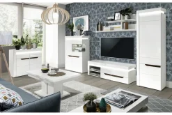 Furni Home Komody^Komoda IRMA IM3 z oświetleniem