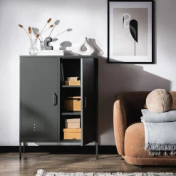 Best inny Komoda metalowa BLISFUL czarna