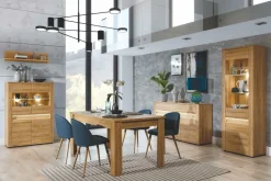 Furni Home Komody^Komoda SANDY 2D2S S2 z oświetleniem