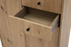 New FORTE Komoda TEMPRA 2 wysoka 2D2S dąb artisan