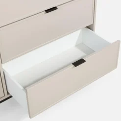 Discount inny Komoda z 8 szufladami kaszmir CARMEN