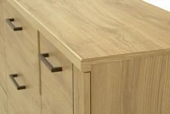 Esteti Komoda z szufladami i półkami DOORSET