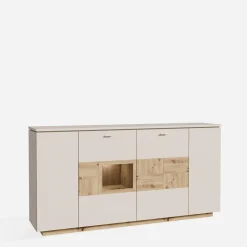 Clearance FORTE Komoda z witryną LOUOTO