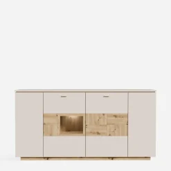 Clearance FORTE Komoda z witryną LOUOTO