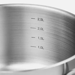 Clearance GERLACH Komplet 3 garnków ze stali nierdzewnej AMBIENTE