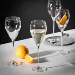 Krosno Kieliszki^Komplet 4 kieliszków do wina PERLA 280 ml