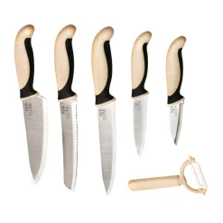 Online Prima Cucina Komplet 5 noży z obieraczką NATURE
