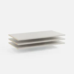 New FORTE Komplet 3 półek do szafy 86.5 cm