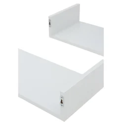 Clearance Komplet 3 półek TRIO biały