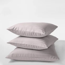 Discount inny Komplet 2 poszewek adamaszek pudrowy róż PURE 70x80 cm