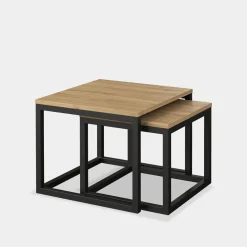 Discount inny Komplet 2 stolików kawowych PAMIR