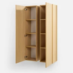 Outlet LENART Komplet 2 szafek ściennych SIGMA