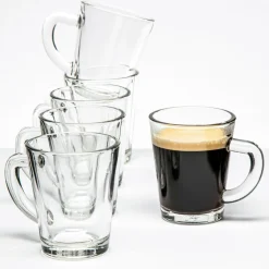 Szklanki I Kubki^Komplet 6 szklanek do espresso 70 ml
