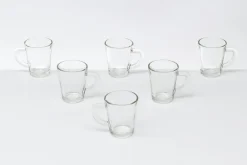 Szklanki I Kubki^Komplet 6 szklanek do espresso 70 ml