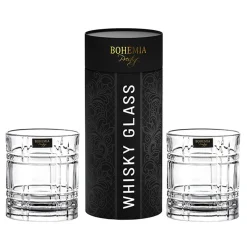Szklanki I Kubki^Komplet 2 szklanek do Whisky BOHEMIA PRESTIGE SEMPRE 340 ml