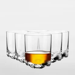Clearance Krosno Komplet 6 szklanek do whisky MIXOLOGY 330 ml