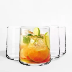 Krosno Szklanki I Kubki^Komplet 4 szklanek do zimnych napojów SHAKE N°4 WHISKY SOUR 280 ml