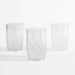 New inny Komplet 3 szklanek plastikowych 475 ml
