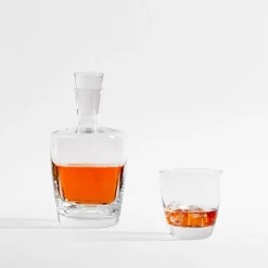 inny Dzbanki I Karafki^Komplet do whisky AMBER, 7 elementów