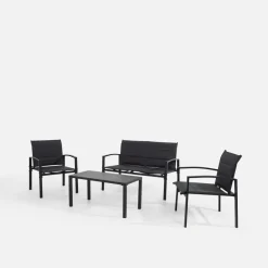 inny Meble Ogrodowe|Meble Ogrodowe^Komplet ogrodowy sofa, 2 fotele i stolik STIKKI
